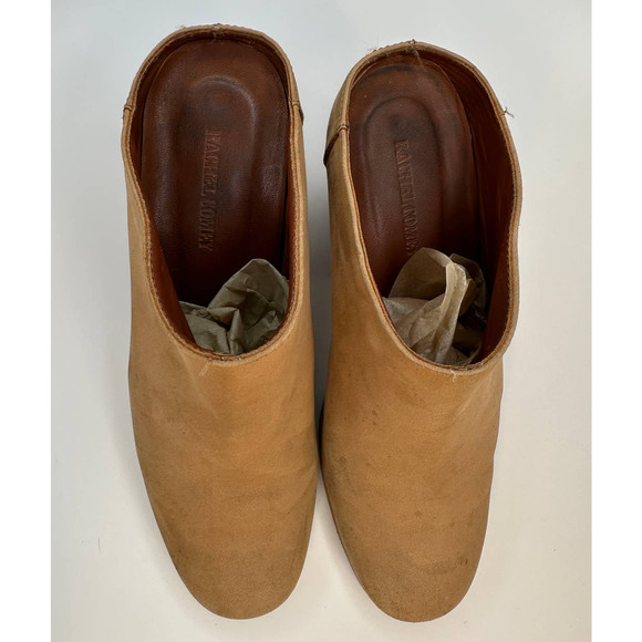 Rachel Comey Mars Camel Nubuck Bootie Mules Slip On Booties Size 6.5 36.5 - Picture 4 of 16